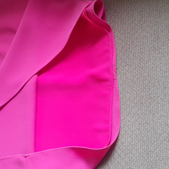 Riley & Rae Pink A-line Mock Neck Dress - Picture 5 of 9